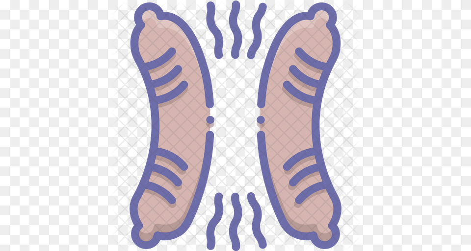 Sausage Icon Illustration, Food Free Png
