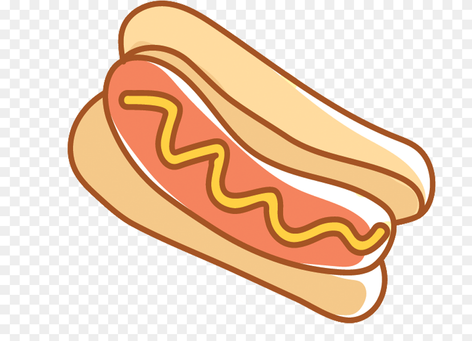 Sausage In Bread Clipart, Food, Hot Dog, Ketchup Free Transparent Png