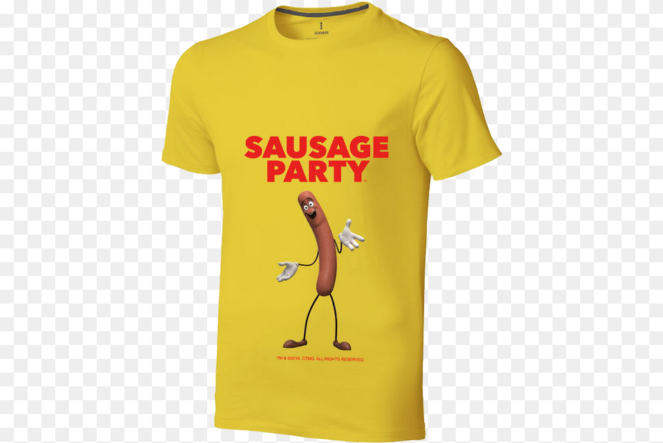 Sausage Party T Shirt Download Nike, Clothing, T-shirt, Banana, Food Free Png