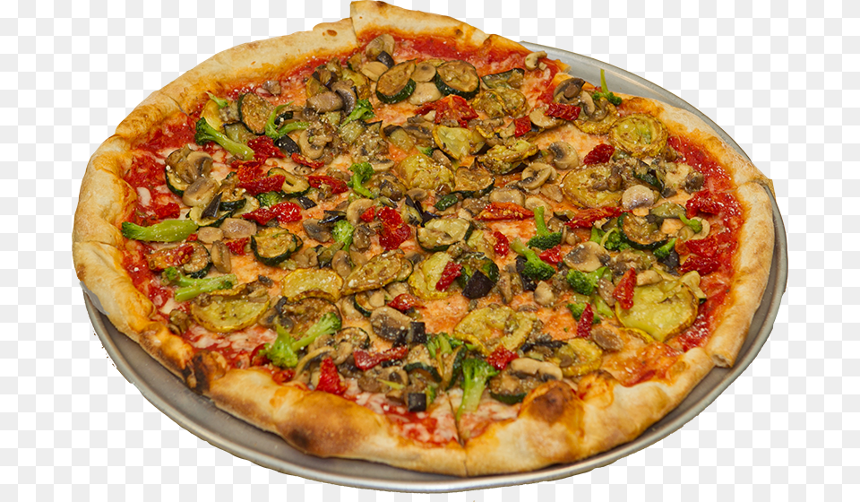 Sauteed Vegetables Flatbread, Food, Pizza, Food Presentation Free Png Download
