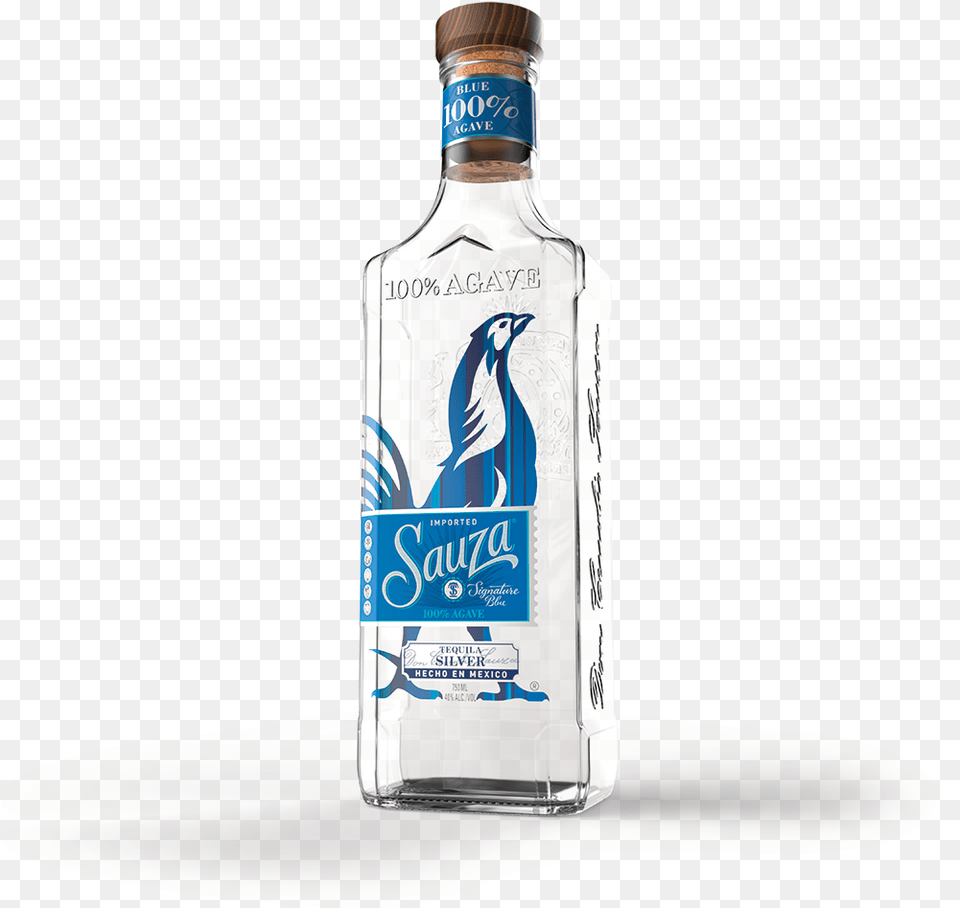 Sauza Signature Blue Tequila, Alcohol, Beverage, Liquor, Gin Free Png Download