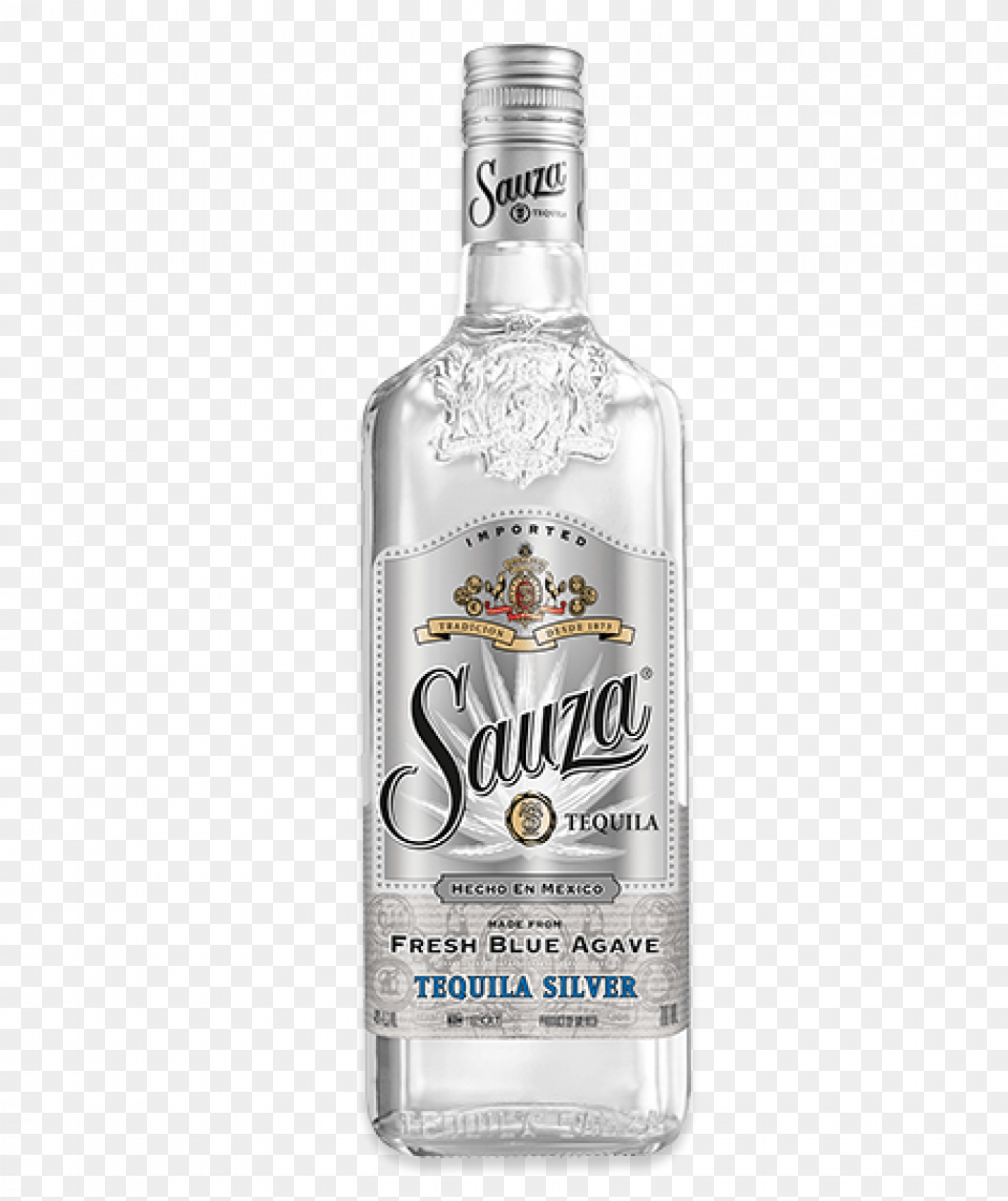 Sauza Silver Tequila 700ml Tequila Sauza Silver, Alcohol, Beverage, Liquor, Gin Png