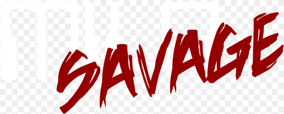 Savage, Logo, Text, Adult, Female Free Transparent Png