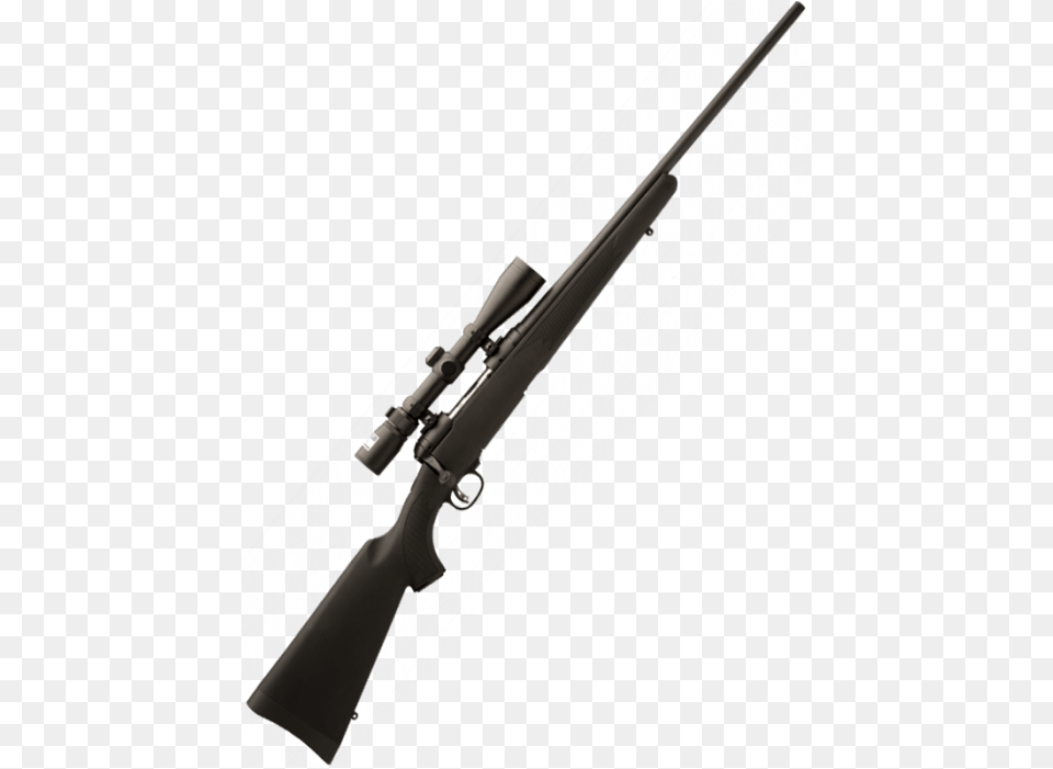 Savage 308 Bolt Action Rifle, Firearm, Gun, Weapon Free Transparent Png