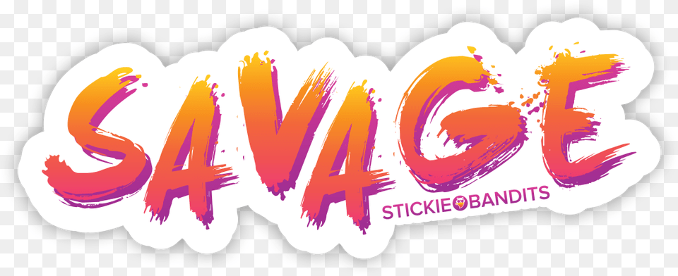 Savage Brush Sticker Instagram Stickers Savage, Art, Graphics Png