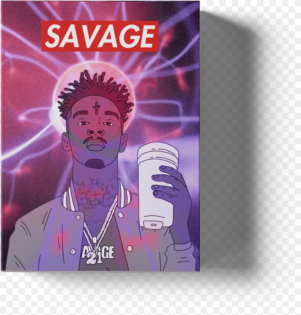 Savage Midi Kit 21 Savage, Publication, Book, Adult, Person Free Png Download