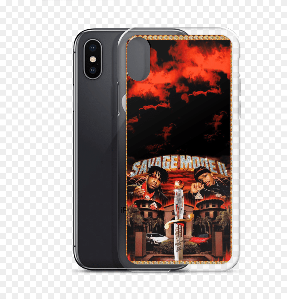 Savage Mode 2 21 Iphone Case U2013 Dripped Merch Savage Mode 2 Cd, Electronics, Mobile Phone, Phone, Adult Free Transparent Png