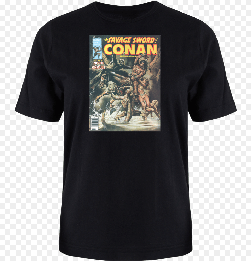 Savage Sword Of Conan, T-shirt, Clothing, Book, Publication Free Png Download