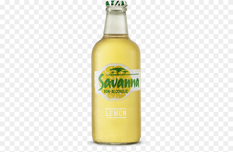 Savanna Non Alcoholic Lemon, Alcohol, Beer, Beverage, Lemonade Free Png