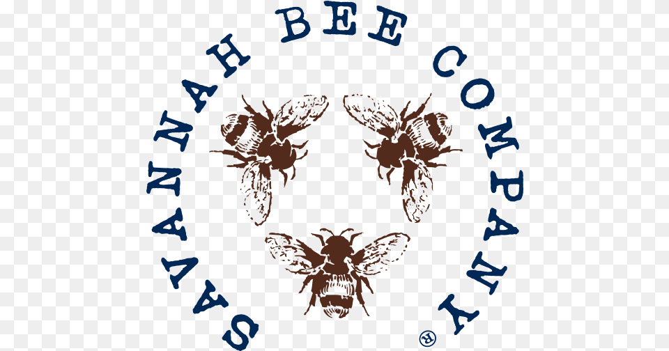 Savannah Bee Company Logo, Animal, Honey Bee, Insect, Invertebrate Free Png