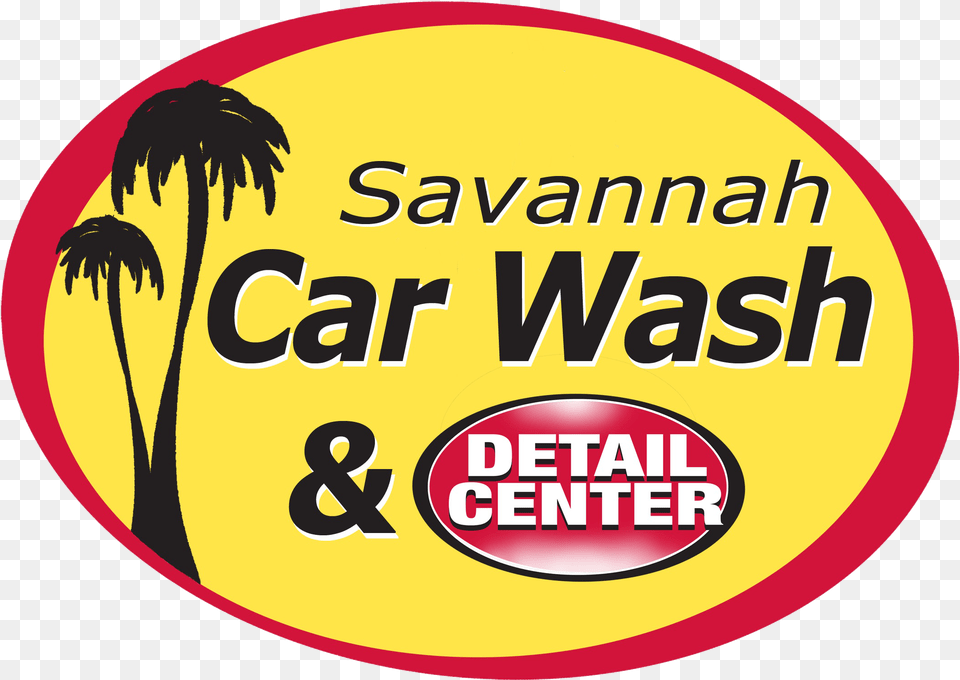 Savannah Car Wash Logo, Sticker, Plant, Tree, Adult Png