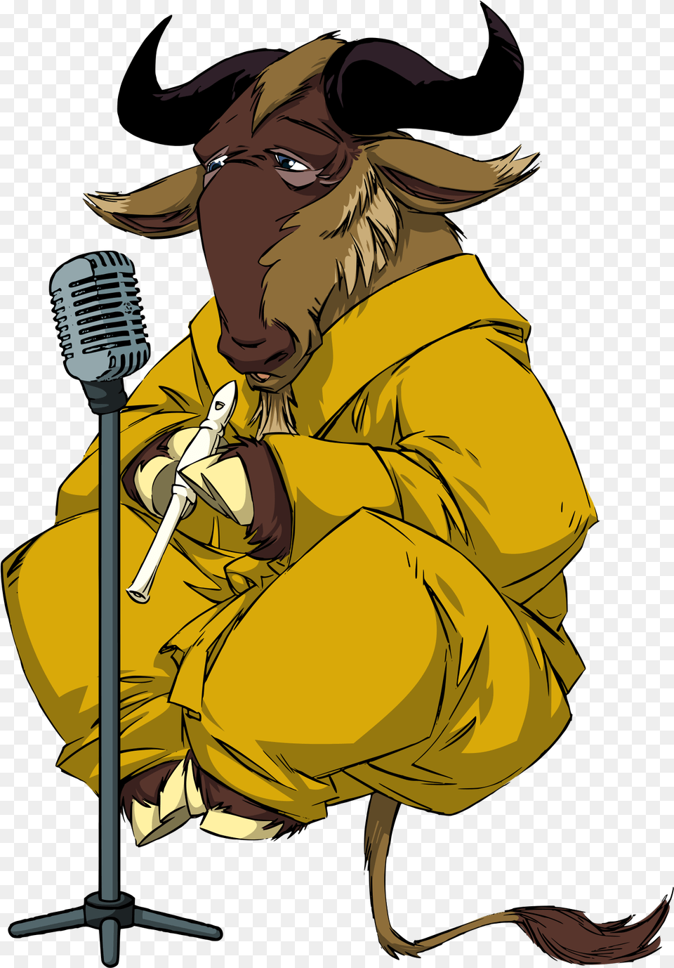 Savannah Gnu, Clothing, Coat, Electrical Device, Microphone Free Png Download