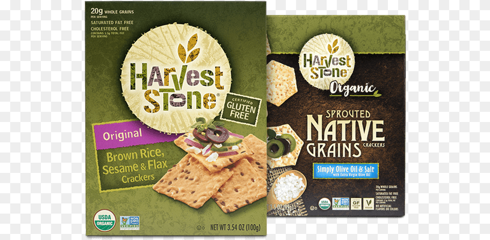 Save 1 On Your Favorite Harvest Stone Products Harvest Stone Products, Advertisement, Bread, Cracker, Food Free Png