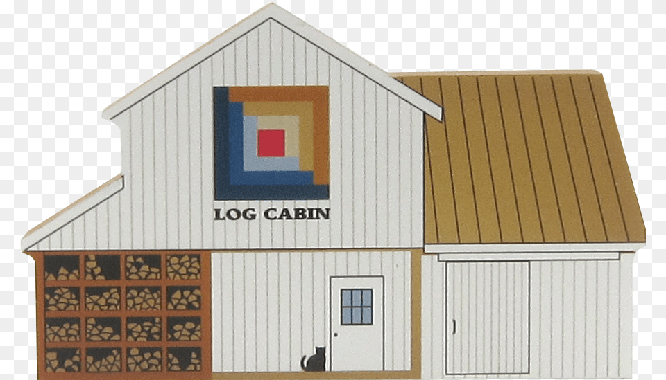 Save 2 Log Cabin Quilt Barn Log Cabin Barn Quilt Pattern, Countryside, Nature, Outdoors, Architecture Free Png