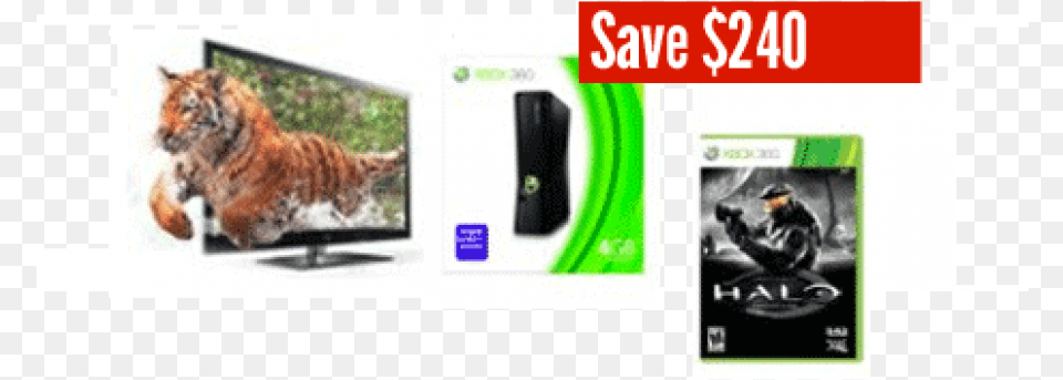 Save 240 On An Lg Cinema 3d Hdtv Xbox 360 Console Puma, Tv, Screen, Computer Hardware, Electronics Png Image