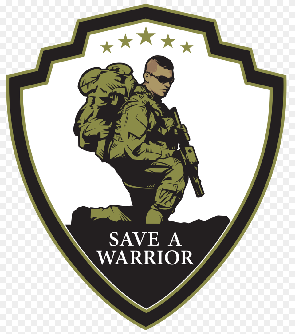 Save A Save A Warrior, Adult, Male, Man, Person Png Image