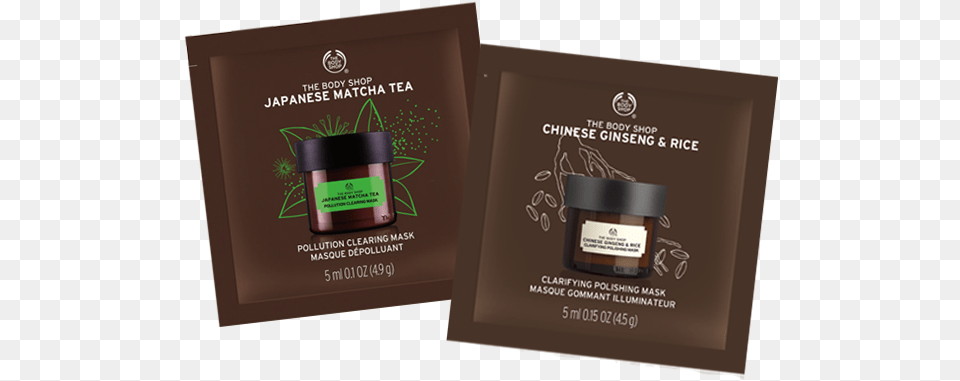 Save Body Shop Japanese Matcha Tea Pollution Clearing Mask, Bottle Free Png Download