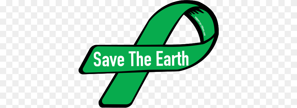Save Earth Awareness Ribbon, Logo, Symbol, Dynamite, Weapon Png Image