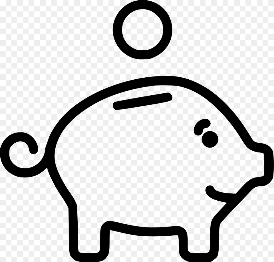 Save Money Save Money Coloring, Piggy Bank, Smoke Pipe Png
