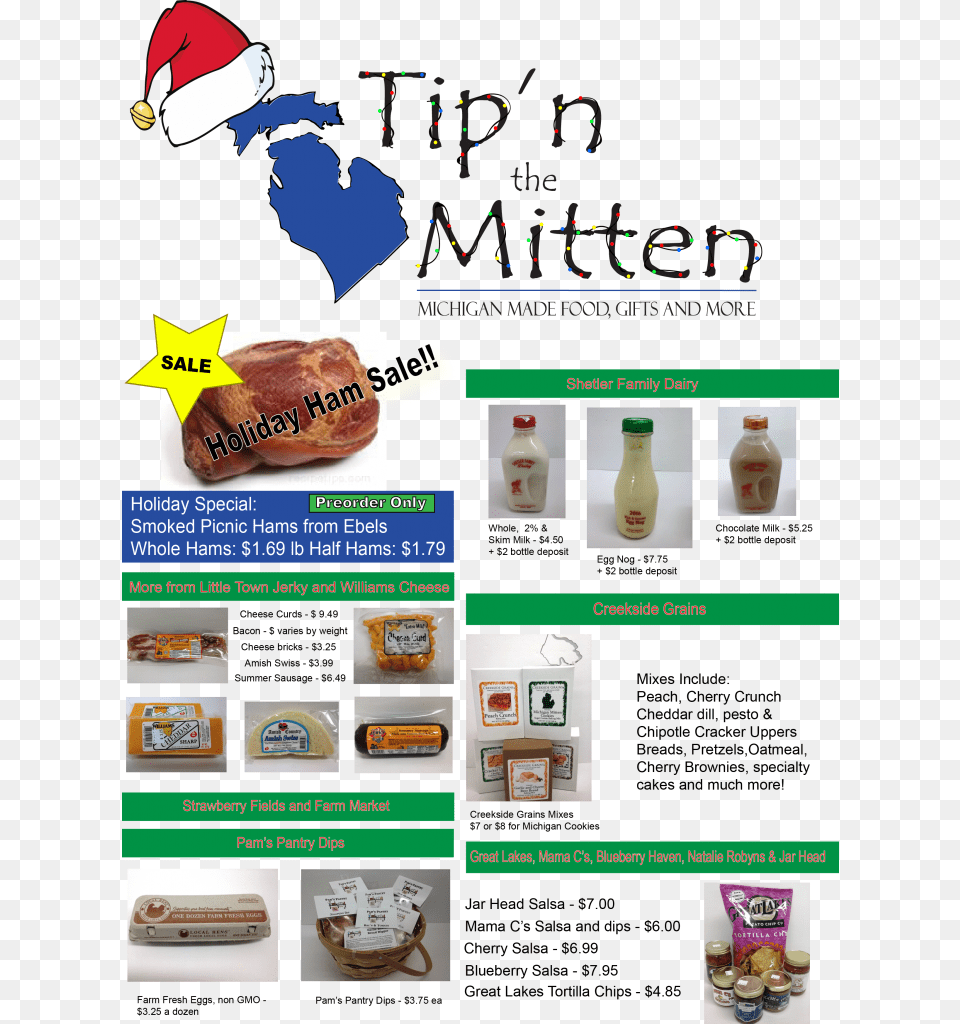 Save On Your Holiday Meal This Christmas At Tip N The Flyer, Advertisement, Bread, Food, Text Free Png