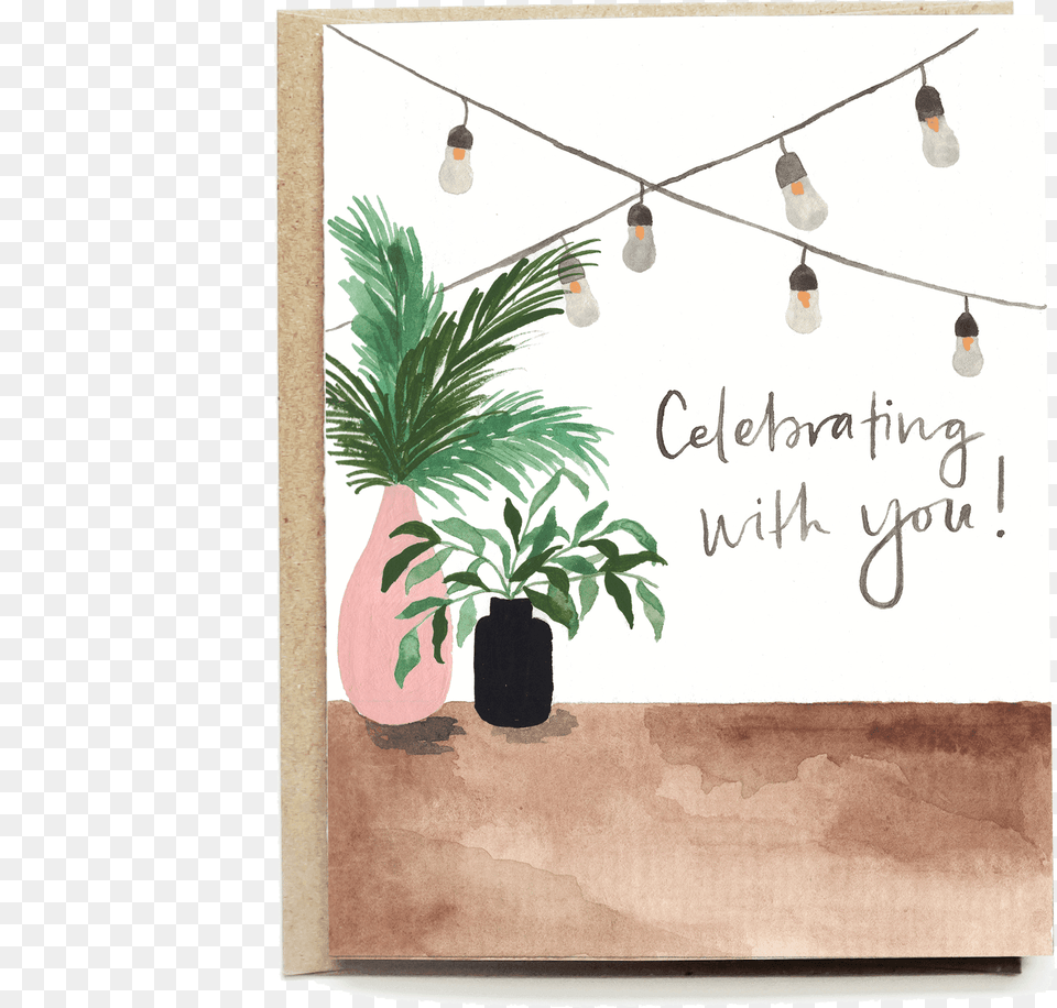 Save Palm Tree, Potted Plant, Plant, Envelope, Pottery Png Image