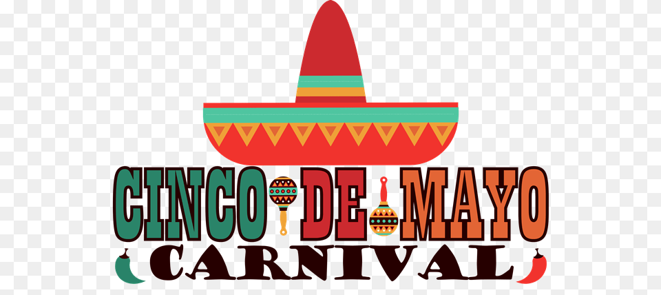 Save The Date For The Cinco De Mayo Carnival, Clothing, Hat, Sombrero, Dynamite Free Png