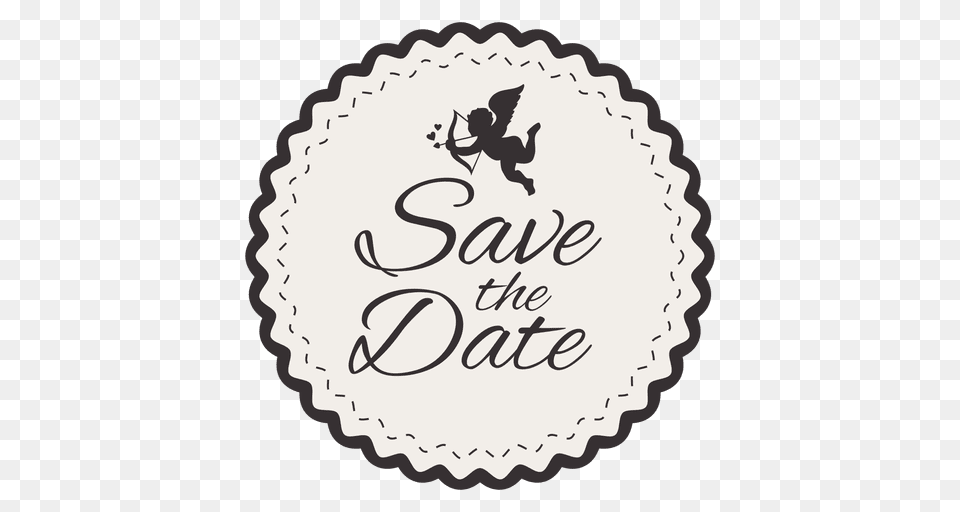 Save The Date Round Badge, Text, Baby, Person, Head Free Png