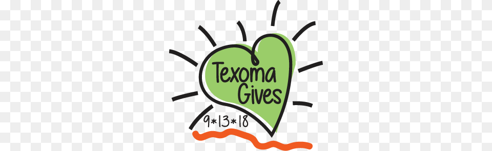 Save The Date Texoma Gives September Hands To Hands, Heart, Ammunition, Grenade, Weapon Png Image