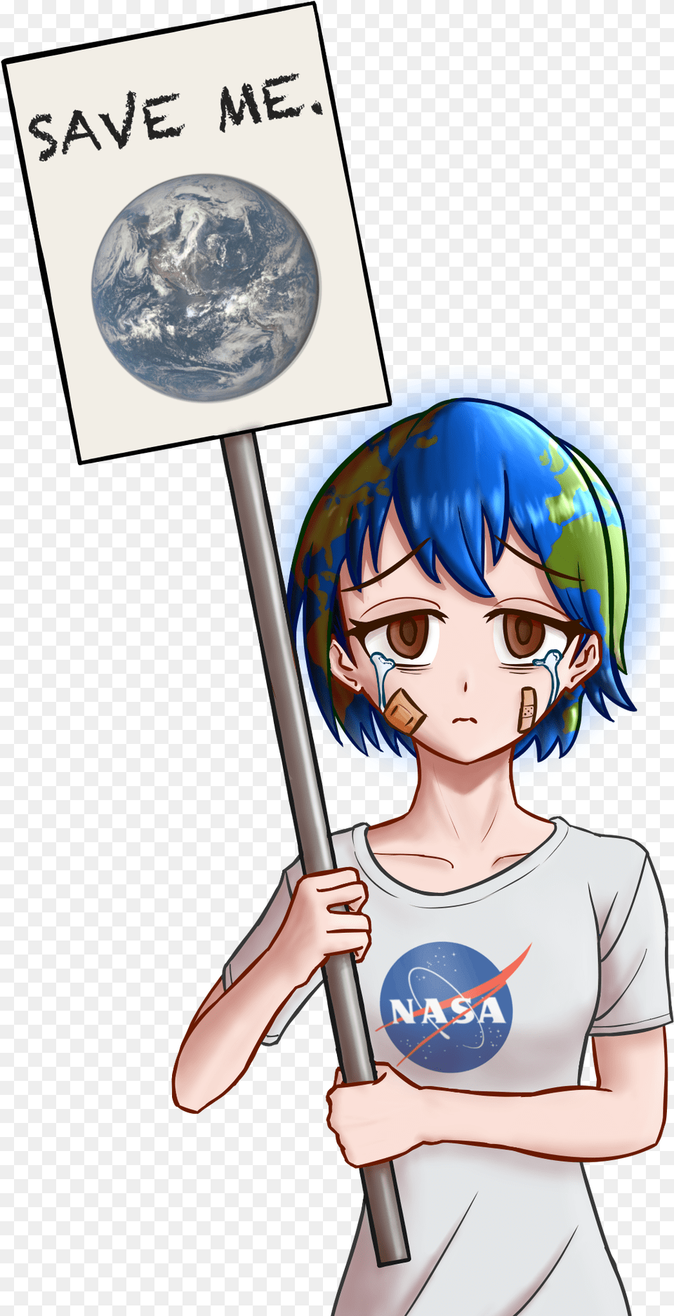 Save The Earth By Harm07 Anime Save The Earth, Book, Comics, Publication, Adult Free Transparent Png