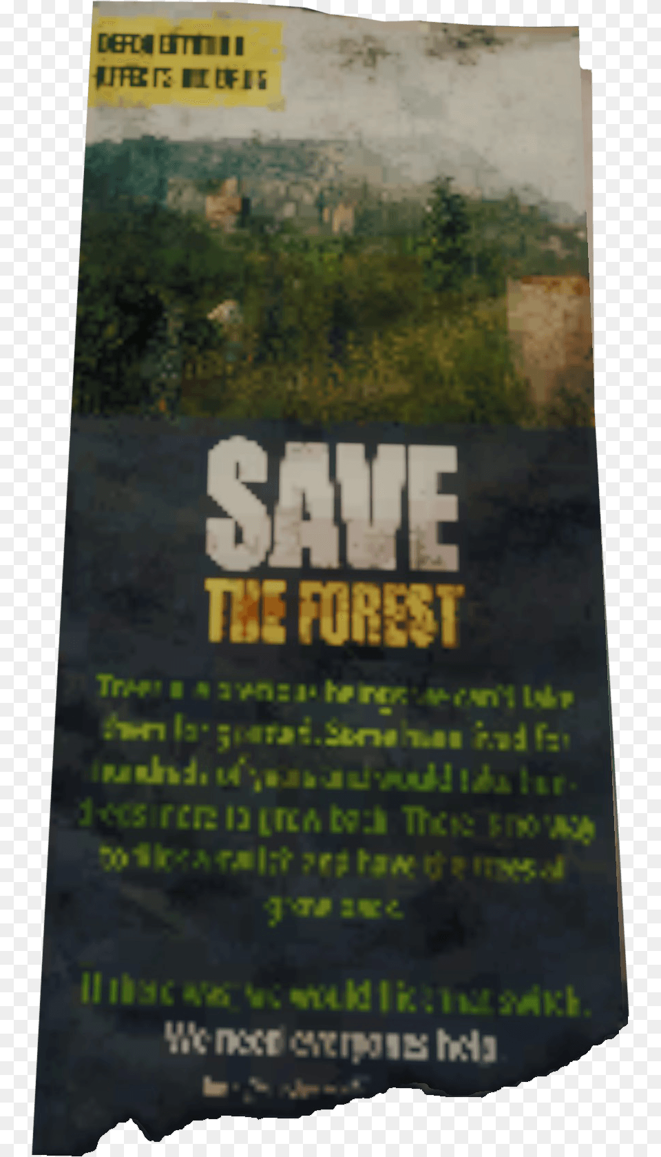 Save The Forest Leaflet Save Nallamala Forest Pamphlet, Advertisement, Book, Poster, Publication Png Image