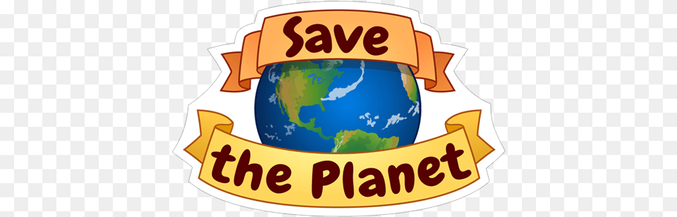 Save The Planet Earth Sticker Earth, Astronomy, Outer Space, Bulldozer, Machine Free Transparent Png