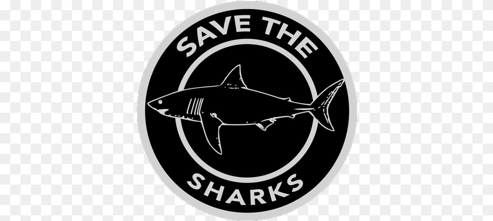 Save The Sharks Great White Shark, Animal, Fish, Sea Life, Logo Free Png Download