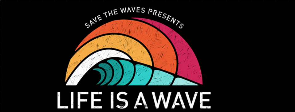 Save The Waves Graphic Design, Logo, Advertisement, Poster Png Image