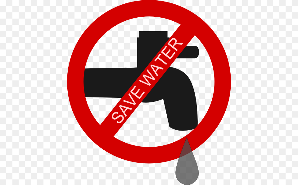 Save Water Clip Art, Sign, Symbol, Road Sign Free Transparent Png