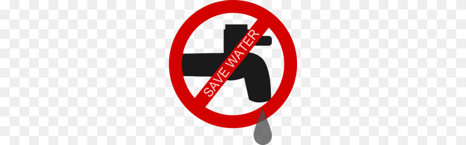 Save Water Clip Art, Sign, Symbol Free Png Download