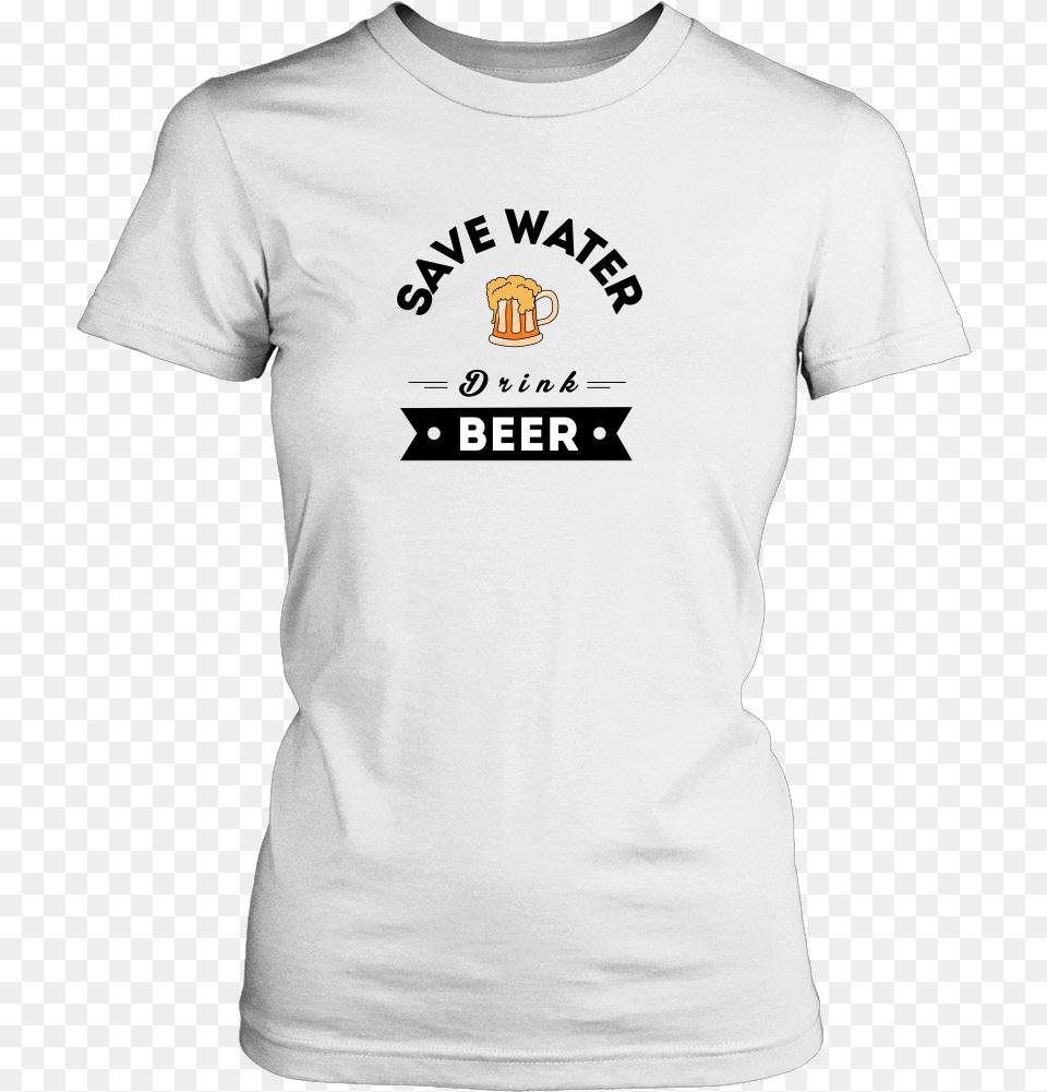 Save Water Drink Beer Shirt Shirt, Clothing, T-shirt Free Png Download