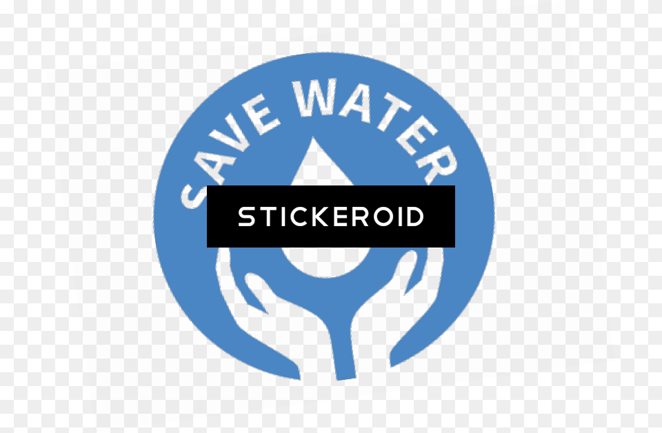 Save Water Sign Of Save Water, Logo, Badge, Symbol, Disk Free Png
