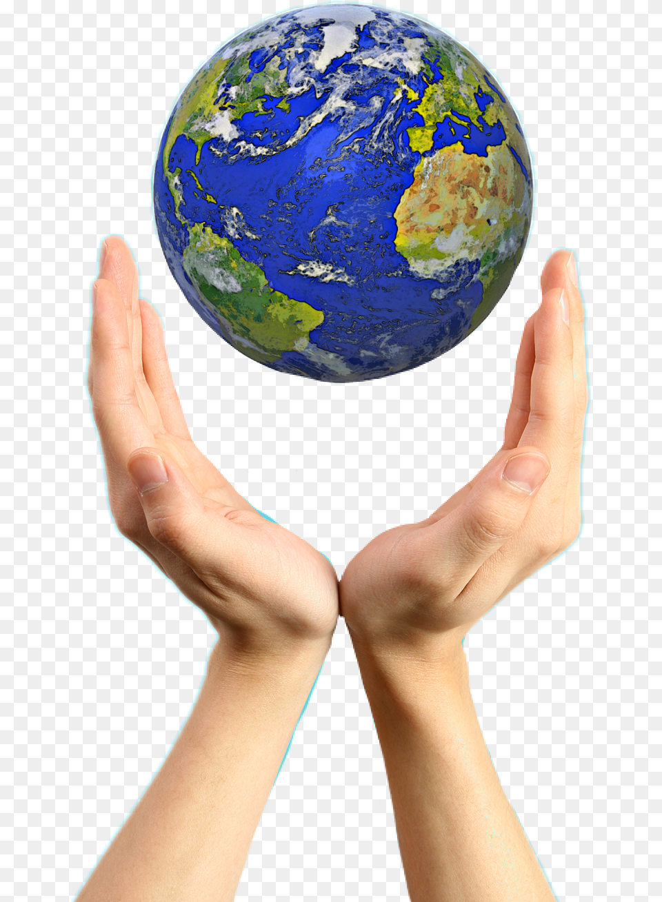 Savetheworld Worlrdhand World Hand Main Terre Hand Holding Something, Astronomy, Planet, Outer Space, Adult Free Transparent Png