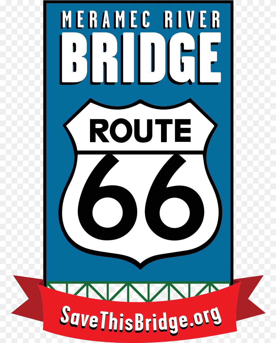 Savethisbridge Route 66, Advertisement, Number, Symbol, Text Png