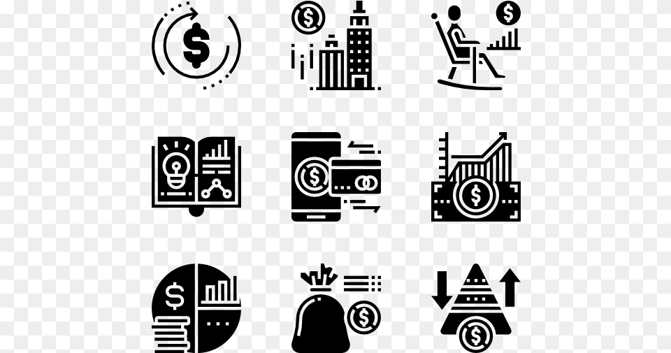 Saving And Investment Beehive Icon, Gray Free Png Download