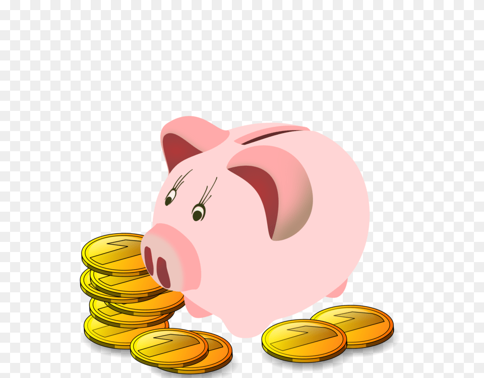 Savings Bank Piggy Bank Money, Piggy Bank, Ball, Rugby, Rugby Ball Free Png Download