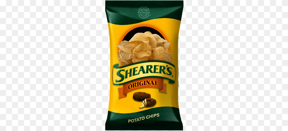Savory Potato Chips Shearers Chips, Food, Snack Free Png Download