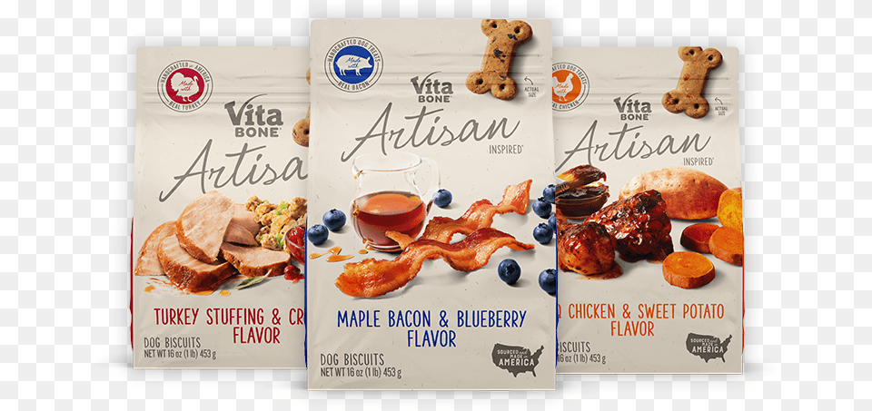 Savory Smells Baked In A Biscuit Vita Bone Dog Biscuits Bbq Chicken Amp Sweet Potato, Advertisement, Food, Lunch, Meal Free Transparent Png