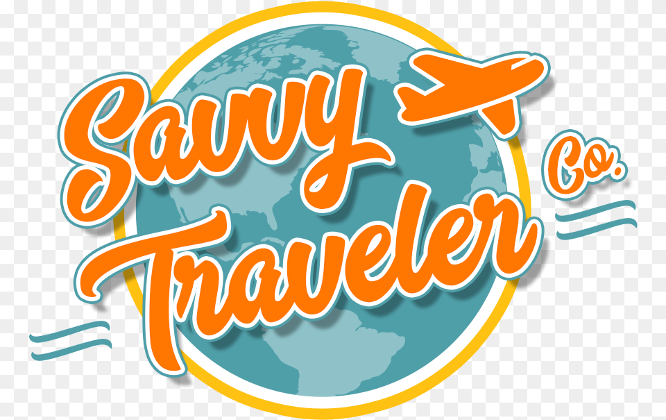 Savvy Traveler Co Illustration, Text Png Image