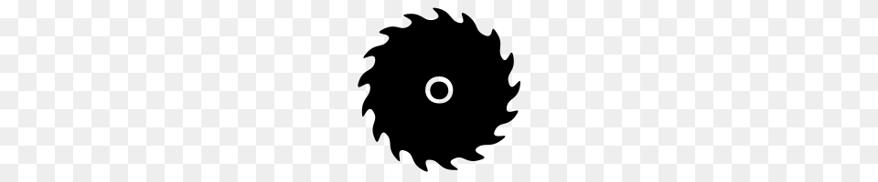 Saw Blade Icons Noun Project, Gray Free Png