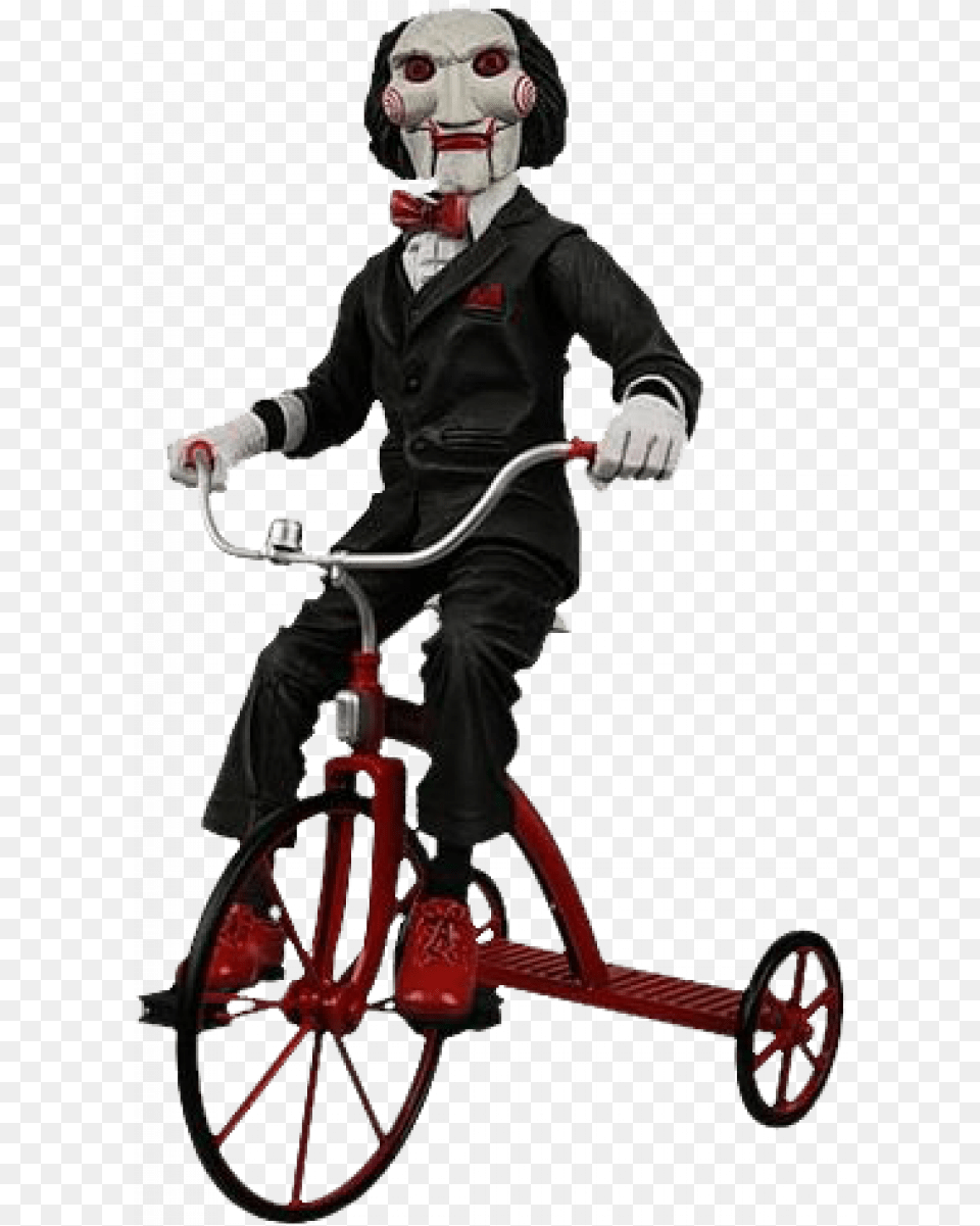 Saw Doll 1 Billy The Puppet, Bicycle, Vehicle, Tricycle, Transportation Free Transparent Png