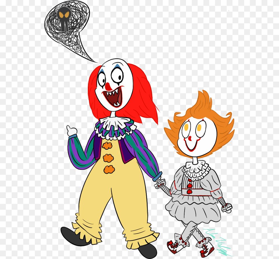 Saw The Movie It And Loved It Cartoon, Person, Baby, Performer, Clown Free Transparent Png