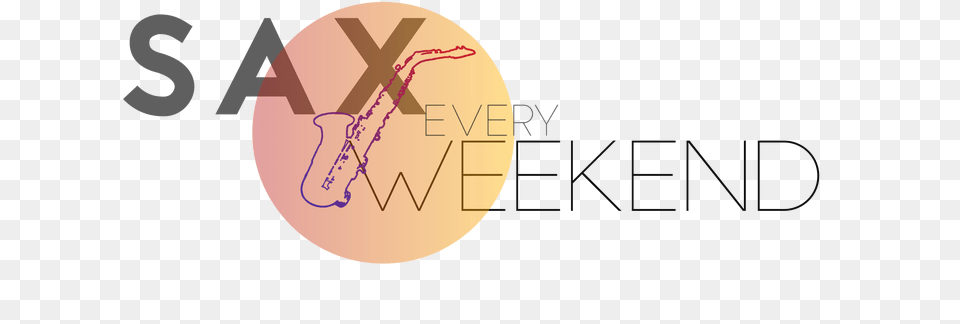 Sax Every Weekend Graphic Design, Text Free Transparent Png