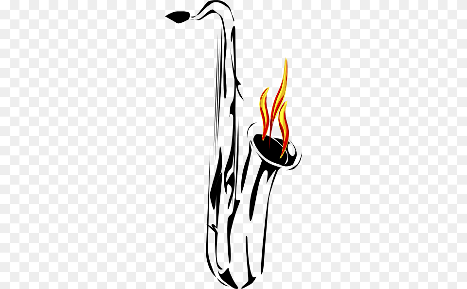 Sax Flaming Clip Art, Light, Fire, Flame Free Transparent Png