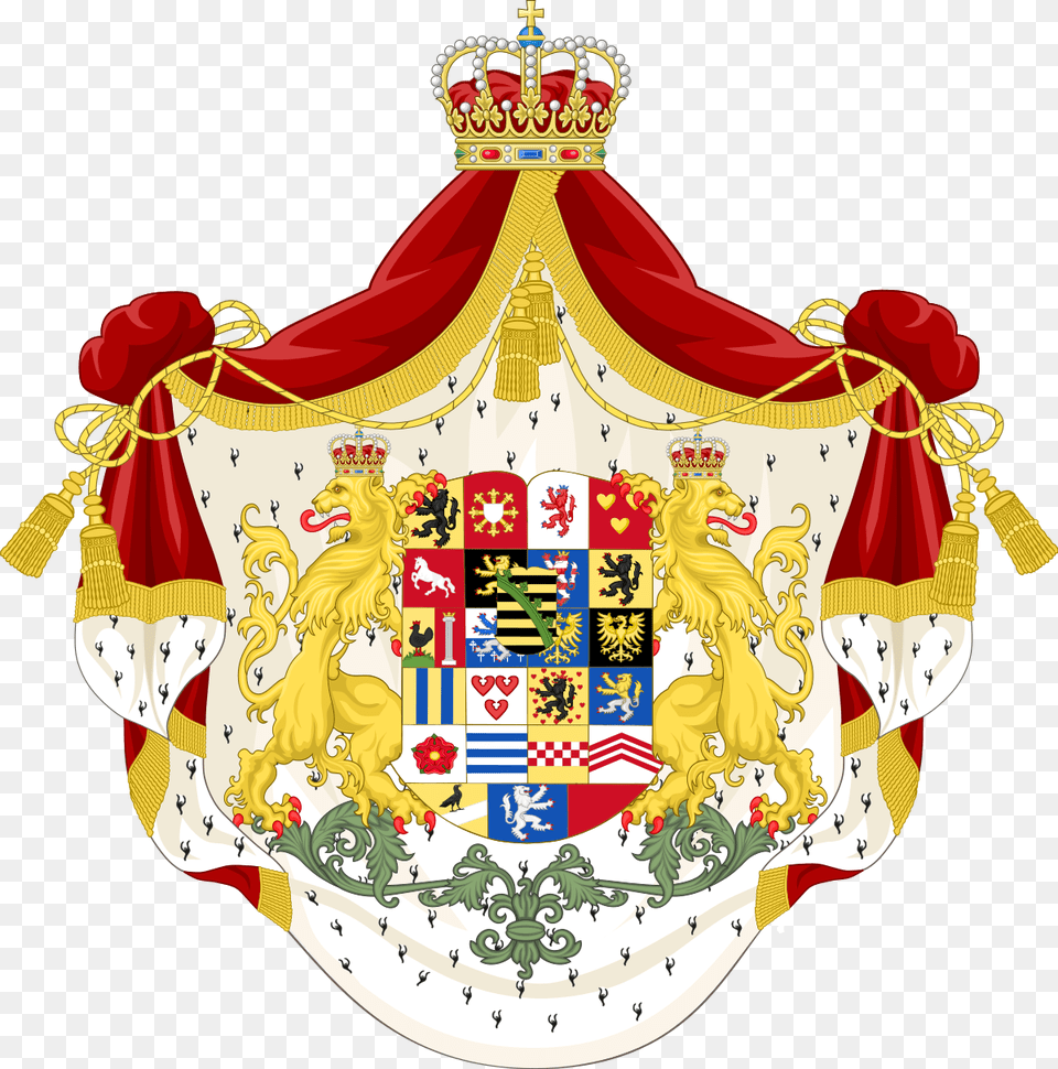 Saxe Coburg Gotha Coat Of Arms Free Png Download